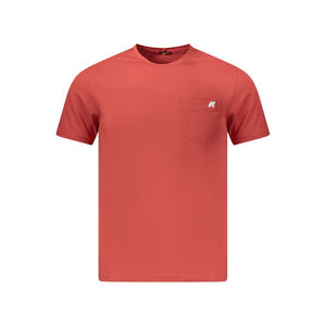 K-WAY Red Cotton Men T-Shirt