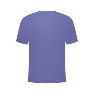 K-WAY Blue Cotton Men T-Shirt