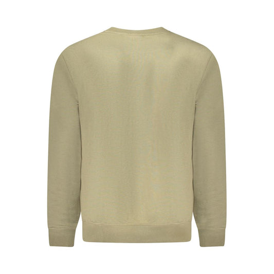Hugo Boss Green Cotton Men Sweater