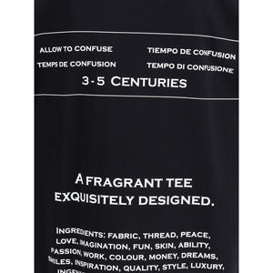 Moschino Black Cotton T-Shirt