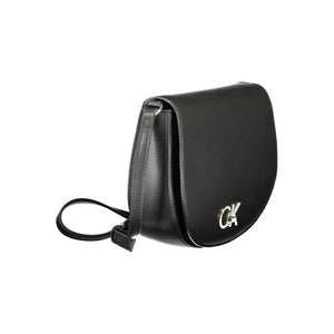 Calvin Klein Black Polyester Handbag