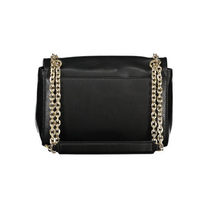 Calvin Klein Black Polyester Women Shoulder Bag