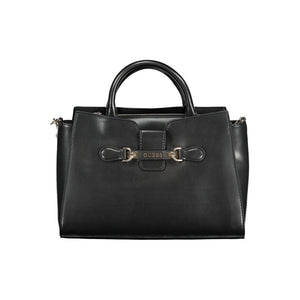 Guess Jeans "Nero Poliuretano Women Handbag"