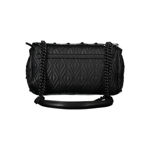 Mario Valentino Black Polyurethane Women Shoulder Bag