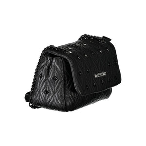 Mario Valentino Black Polyurethane Women Shoulder Bag