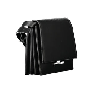 Calvin Klein Nero Poliuretano Women Shoulder Bag