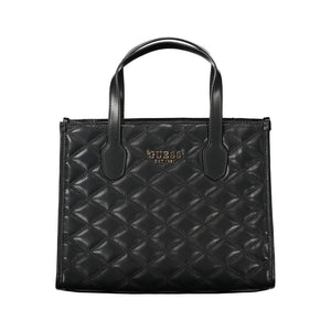 Guess Jeans Nero Poliuretano Women Handbag