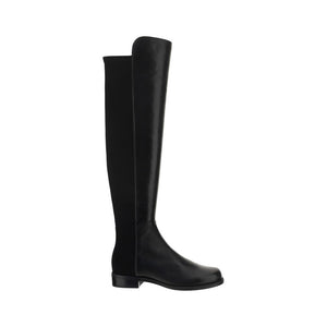 Stuart Weitzman Black Rubber Over The Knee