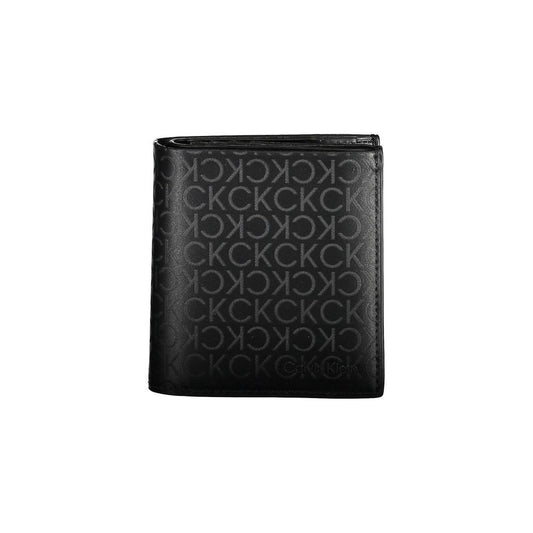 Calvin Klein Nero Polyester Men Wallet