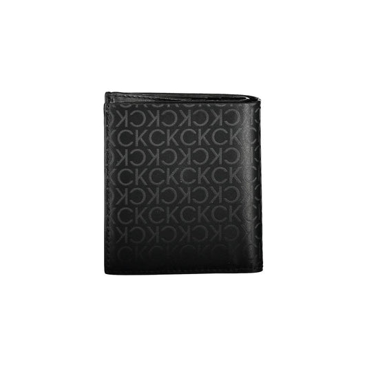Calvin Klein Nero Polyester Men Wallet