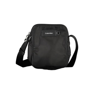 Calvin Klein Black Polyester Men's Shoulder Bag