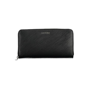 Calvin Klein Black Polyurethane Women Wallet