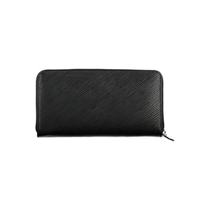 Calvin Klein Black Polyurethane Women Wallet