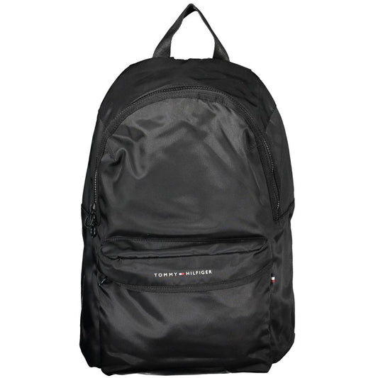 Tommy Hilfiger Nero Polyester Men Backpack