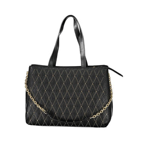 Mario Valentino Black Polyurethane Women Handbag