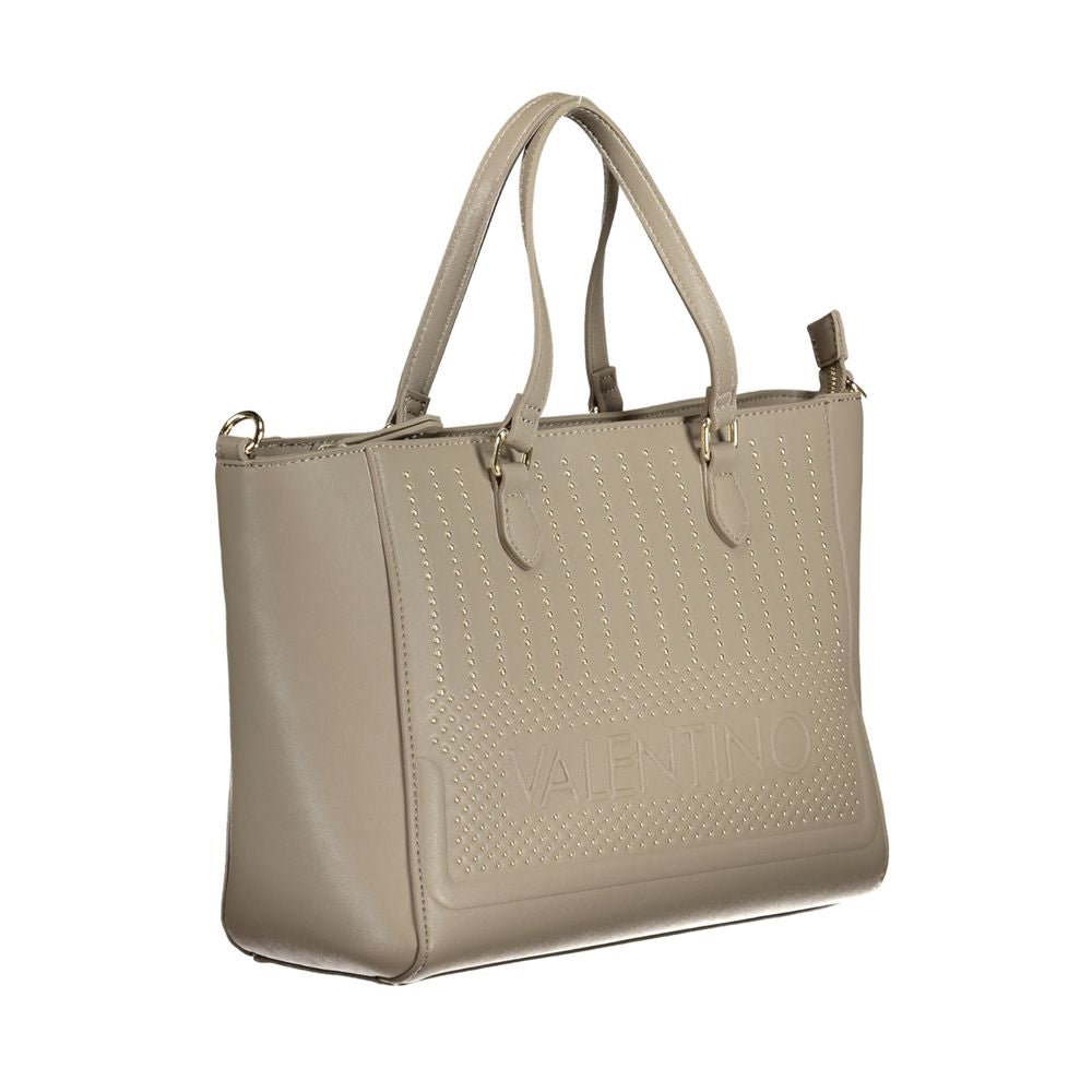 Mario Valentino Beige Polyurethane Women Handbag