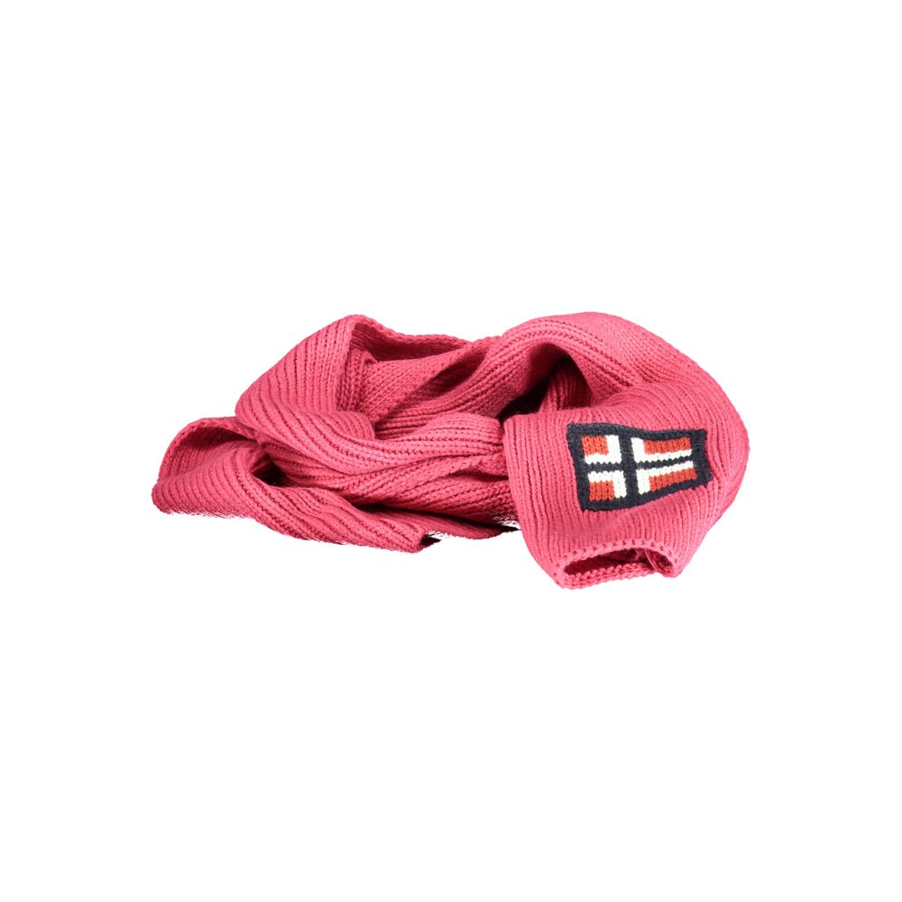Norway 1963 Rosa Acrylic Men Scarf