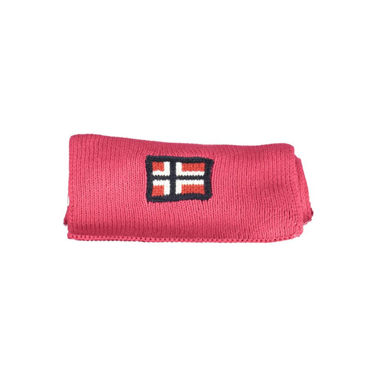 Norway 1963 Rosa Acrylic Men Scarf