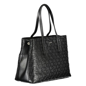 Calvin Klein Black Polyester Women Handbag