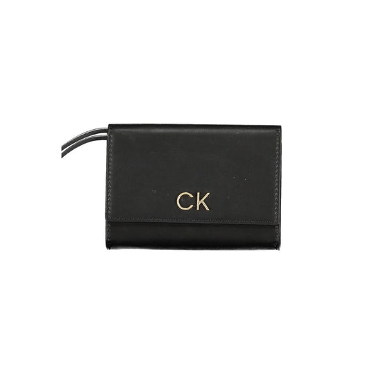 Calvin Klein Nero Polyester Woman Wallet