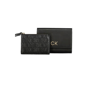 Calvin Klein Nero Polyester Woman Wallet