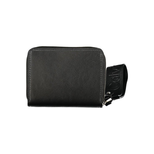 Calvin Klein Black Polyester Women Wallet