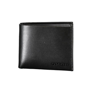 Calvin Klein Black Leather Men Wallet