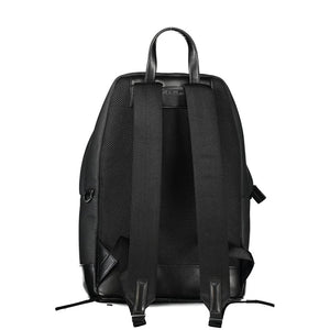 Calvin Klein Black Polyester Men Backpack