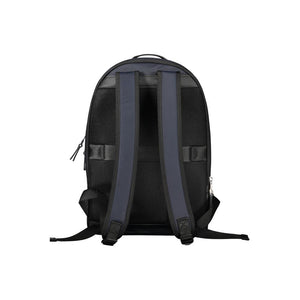 Tommy Hilfiger Blue Recycled Polyester Men Backpack