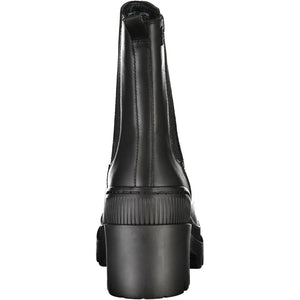 Tommy Hilfiger Nero Leather Women Boot