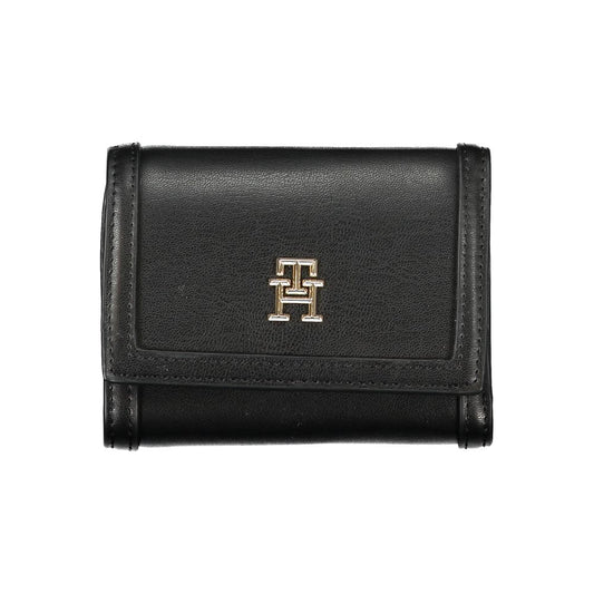 Tommy Hilfiger Nero Poliuretano Women Wallet