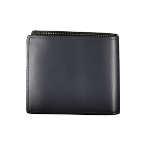 Tommy Hilfiger Blue Leather Men Wallet