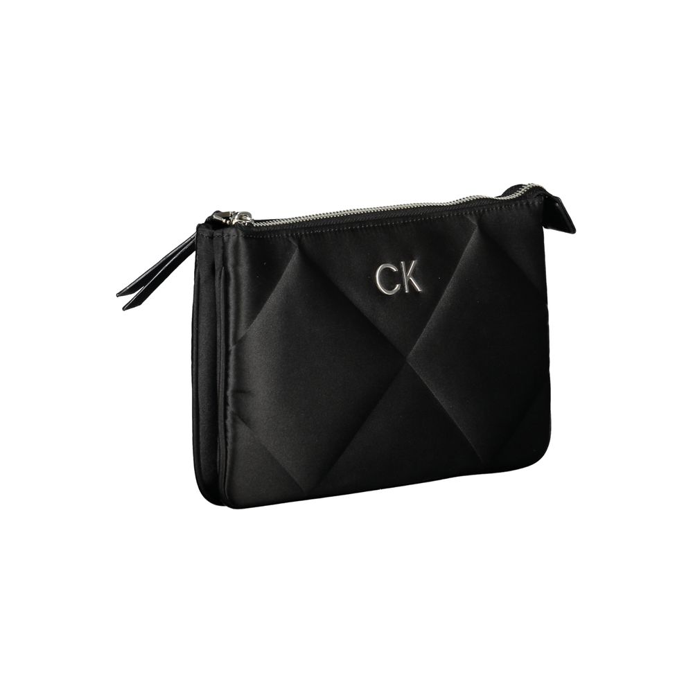 Calvin Klein Black Polyester Women's Shoulder Bag