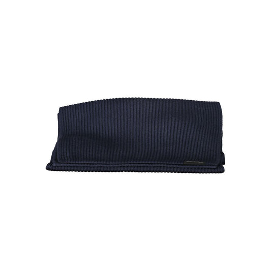 Calvin Klein Blue Cotton Men Scarf
