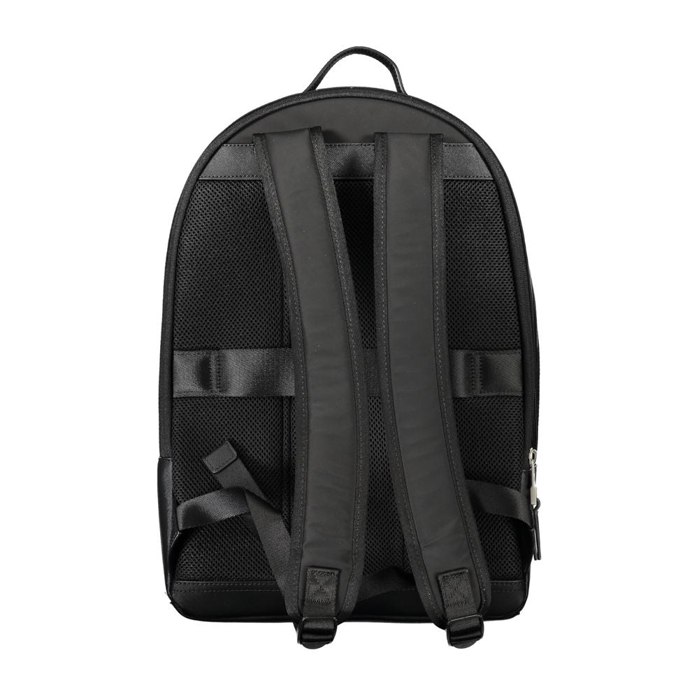 Tommy Hilfiger Black Polyester Men's Backpack