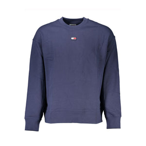 Tommy Hilfiger Blue Cotton Men Sweater