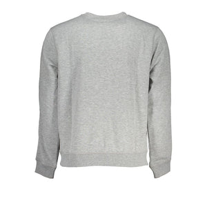 Calvin Klein Gray Polyester Men Sweater