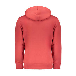 Calvin Klein Red Cotton Men Sweatshirt