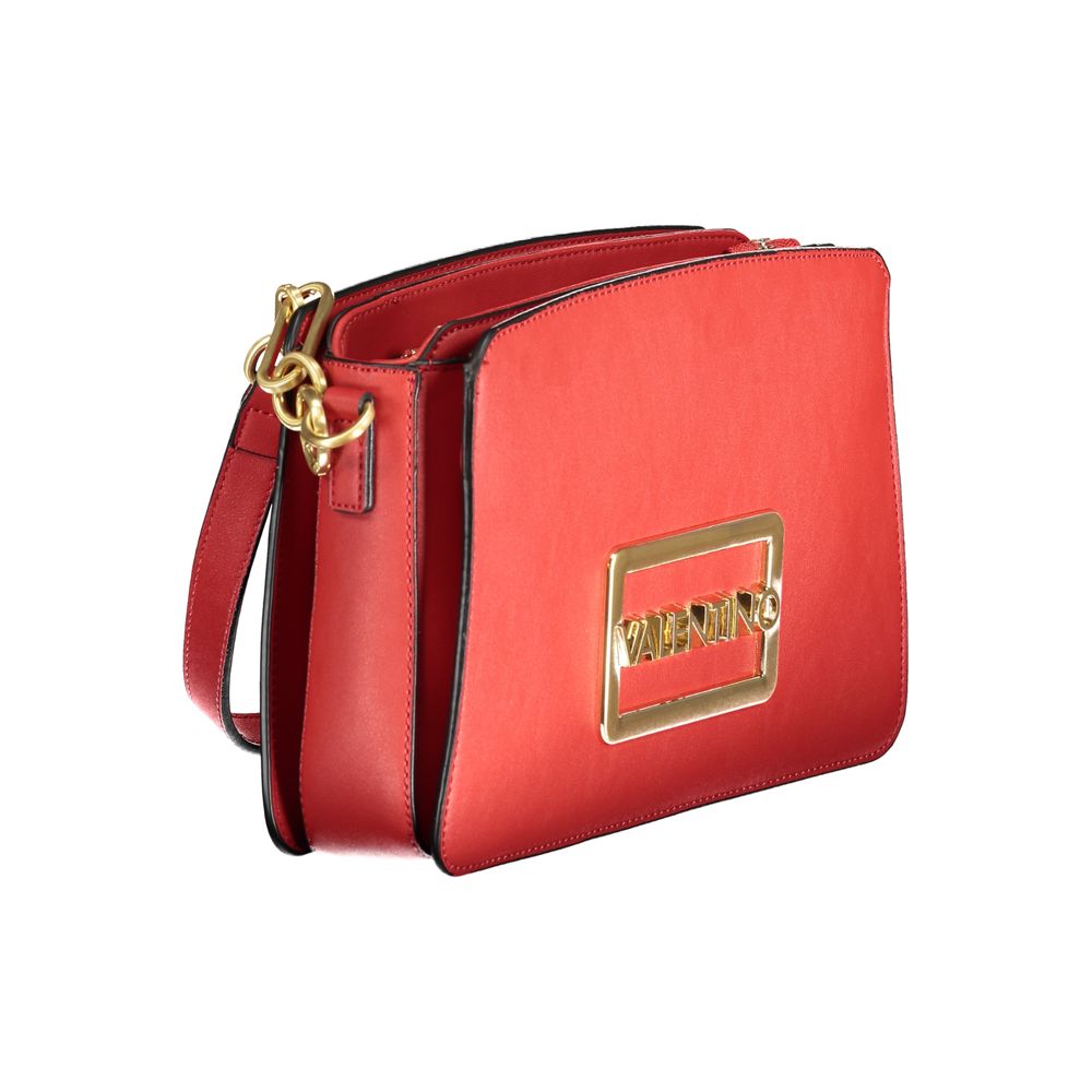 Mario Valentino Red Polyurethane Women's Handbag