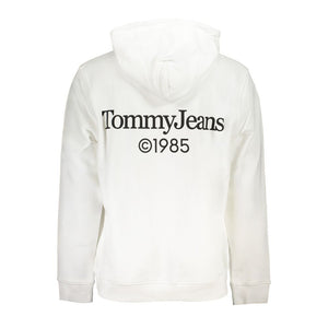 Tommy Hilfiger White Cotton Men Sweater