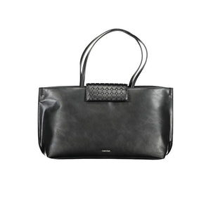 Calvin Klein Nero Polyester Women Shoulder Bag