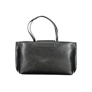 Calvin Klein Nero Polyester Women Shoulder Bag