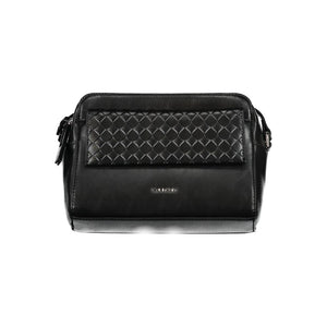 Calvin Klein Black Polyester Women Shoulder Bag