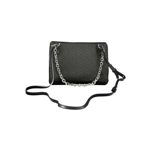 Calvin Klein Nero Polyurethane Woman Shoulder Bag