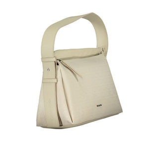 Calvin Klein Beige Polyester Women Handbag