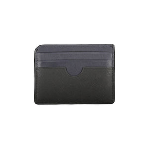 Tommy Hilfiger Black Leather Men Wallet