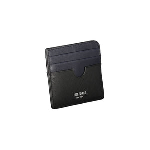 Tommy Hilfiger Black Leather Men Wallet
