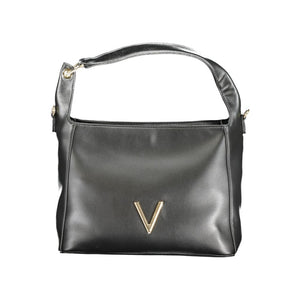 Mario Valentino Black Polyurethane Women Handbag