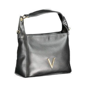 Mario Valentino Black Polyurethane Women Handbag