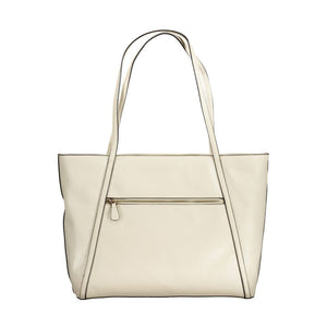 Guess Jeans Beige Polyurethane Women's Handbag